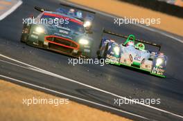 14-18.06.2006 Le Mans, France,  007, ASTON MARTIN RACING (GBR), LM GT1, ASTON MARTIN DBR9 (5993A), T.ENGE (CZE), A.PICCINI (ITA), D.TURNER (GBR, 17, PESCAROLO SPORT (FRA), LM P1, PESCAROLO JUDD (4997A), E.HELARY (FRA), F.MONTAGNY (FRA), S.LOEB (FRA) - Le Mans 24 Hours