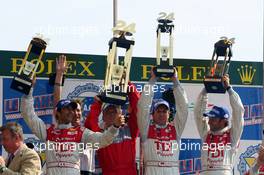 14-18.06.2006 Le Mans, France,  1st place, 8, AUDI SPORT TEAM JOEST (GER), LM P1, AUDI (5499T), F.BIELA (GER), E.PIRRO (ITA), M.WERNER (GER) - Le Mans 24 Hours