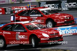 16.12.2006 Paris, France,  Sebastien Loeb (FRA), Team Playstation France, Mattias Ekstrom (SWE), Team Scandinavia - Race of Champions 2006 (ROC), Stade de France