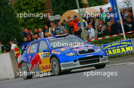 11-13.08.2006 Germany, Mattias Ekstrom (SWE) Stefan Bergman (SWE) Red Bull Skoda Fabia WRC 05 M2 - World Rally Championship, Rd 9, Germany