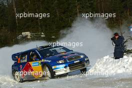 03-05.02.2006 Sweden, Mattias Ekstrom (SWE) Stefan Bergman (SWE) Red Bull Skoda Fabia WRC 05 M2 - World Rally Championship, Rd 2