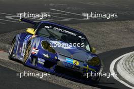 10.06.2007 Nurburgring, Germany,  #39 Levin Racing Porsche GT3 RS: Martin Morin, Carl Rydquist, Ulf Mattson - Nurburgring 24 Hours 2007