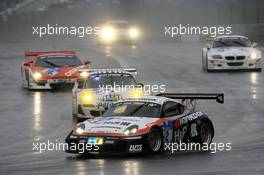 10.06.2007 Nurburgring, Germany,  #2 Hankook H&R Spezialfedem Porsche Cayman: Jürgen Alzen, Uwe Alzen, Christian Menzel - Nurburgring 24 Hours 2007