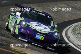 10.06.2007 Nurburgring, Germany,  #11 Manthey Racing Porsche 911 GT3: Gary Williams, Daniel Cooke, Julian Perry, Trevor Reeves - Nurburgring 24 Hours 2007