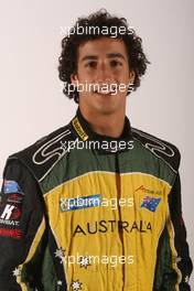 28.08.2007 Silverstone, England,  Daniel Ricciardo (AUS), driver of A1 Team Australia - A1GP World Cup of Motorsport 2007/08, Silverstone Testing  - Copyright Free for editorial usage, Credit:A1GP