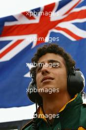 28.08.2007 Silverstone, England,  Daniel Ricciardo (AUS), driver of A1 Team Australia - A1GP World Cup of Motorsport 2007/08, Silverstone Testing  - Copyright Free for editorial usage, Credit:A1GP