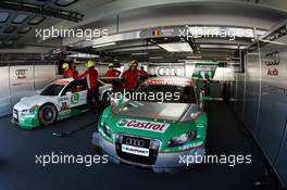 20.04.2007 Hockenheim, Germany,  Vanina Ickx (BEL), TME, Audi A4 DTM and Adam Carroll (GBR), TME, Audi A4 DTM - DTM 2007 at Hockenheimring (Deutsche Tourenwagen Masters)