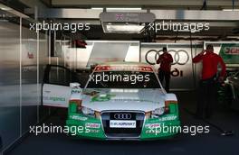 20.04.2007 Hockenheim, Germany,  Pitbox of Adam Carroll (GBR), TME, Audi A4 DTM - DTM 2007 at Hockenheimring (Deutsche Tourenwagen Masters)