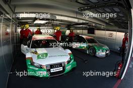 20.04.2007 Hockenheim, Germany,  Adam Carroll (GBR), TME, Audi A4 DTM and Vanina Ickx (BEL), TME, Audi A4 DTM - DTM 2007 at Hockenheimring (Deutsche Tourenwagen Masters)