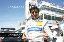 21.04.2007 Hockenheim, Germany,  Pole position for Bruno Spengler (CDN), Team HWA AMG Mercedes, Portrait - DTM 2007 at Hockenheimring (Deutsche Tourenwagen Masters)