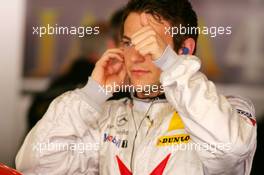 21.04.2007 Hockenheim, Germany,  Alexandros Margaritis (GRC), Persson Motorsport AMG Mercedes, Portrait, gives it his thumbs up - DTM 2007 at Hockenheimring (Deutsche Tourenwagen Masters)