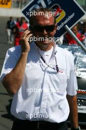 20.05.2007 Klettwitz, Germany,  Harry Unflath (GER), Marketing Manager Abt-Audi - DTM 2007 at Eurospeedway Lausitz (Lausitzring)