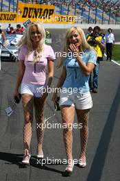 20.05.2007 Klettwitz, Germany,  Playboy girls - DTM 2007 at Eurospeedway Lausitz (Lausitzring)