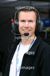 09.06.2007 Fawkham, England,  James Goodfield (GBR), Race Engineer of Susie Stoddart (GBR) - DTM 2007 at Brands Hatch