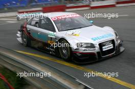 22.06.2007 Nürnberg, Germany,  Tom Kristensen (DNK), Audi Sport Team Abt Sportsline, Audi A4 DTM, close to the Armco barriers - DTM 2007 at Norisring