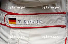 23.06.2007 Nürnberg, Germany,  Detail of the belt of Timo Scheider (GER), Audi Sport Team Abt Sportsline, Audi A4 DTM - DTM 2007 at Norisring