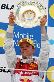 24.06.2007 Nürnberg, Germany,  Podium, Mattias Ekström (SWE), Audi Sport Team Abt Sportsline, Portrait (3rd) - DTM 2007 at Norisring