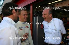 14.07.2007 Scarperia, Italy,  Dr. Wolfgang Ullrich (GER), Audi's Head of Sport (right) and Mattias Ekström (SWE), Audi Sport Team Abt Sportsline, Portrait (left) - DTM 2007 at Autodromo Internazionale del Mugello