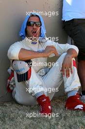15.07.2007 Scarperia, Italy,  Lucas Luhr (GER), Audi Sport Team Rosberg, Portrait - DTM 2007 at Autodromo Internazionale del Mugello
