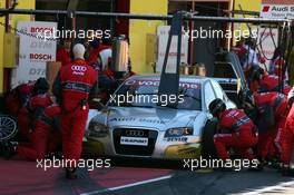 15.07.2007 Scarperia, Italy,  Pitstop of Alexandre Premat (FRA), Audi Sport Team Phoenix, Audi A4 DTM - DTM 2007 at Autodromo Internazionale del Mugello