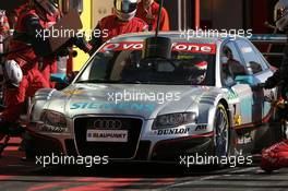 15.07.2007 Scarperia, Italy,  Pitstop of Tom Kristensen (DNK), Audi Sport Team Abt Sportsline, Audi A4 DTM - DTM 2007 at Autodromo Internazionale del Mugello