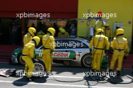 15.07.2007 Scarperia, Italy,  Vanina Ickx (BEL), TME, Audi A4 DTM, driving away after a pitstop - DTM 2007 at Autodromo Internazionale del Mugello