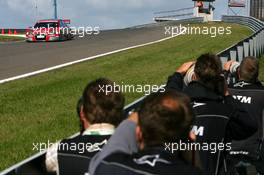 27.07.2007 Zandvoort, The Netherlands,  Photographers shooting the DTM cars for the famous "hill shot" - DTM 2007 at Circuit Park Zandvoort