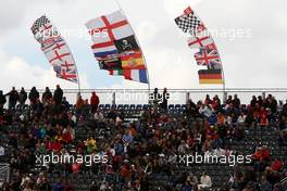 29.07.2007 Zandvoort, The Netherlands,  Fans on the grandstand. - DTM 2007 at Circuit Park Zandvoort