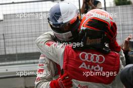01.09.2007 Nürburg, Germany,  Timo Scheider (GER), Audi Sport Team Abt Sportsline, and Martin Tomczyk (GER), Audi Sport Team Abt Sportsline - DTM 2007 at Nürburgring
