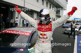 02.09.2007 Nürburg, Germany,  Race winner Martin Tomczyk (GER), Audi Sport Team Abt Sportsline, Portrait - DTM 2007 at Nürburgring
