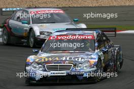 02.09.2007 Nürburg, Germany,  Paul di Resta (GBR), Persson Motorsport AMG Mercedes, AMG Mercedes C-Klasse, leads Tom Kristensen (DNK), Audi Sport Team Abt Sportsline, Audi A4 DTM - DTM 2007 at Nürburgring