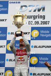 02.09.2007 Nürburg, Germany,  Racewinner Martin Tomczyk (GER), Audi Sport Team Abt Sportsline, Audi A4 DTM - DTM 2007 at Nürburgring