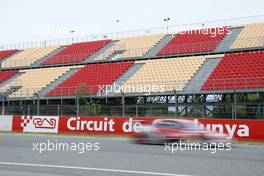 21.09.2007 Barcelona, Spain,  The grandstands are still empty on Friday while the DTM cars drive by. - DTM 2007 at Circuit de Catalunya