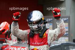 22.09.2007 Barcelona, Spain,  Pole position for Martin Tomczyk (GER), Audi Sport Team Abt Sportsline, Audi A4 DTM - DTM 2007 at Circuit de Catalunya