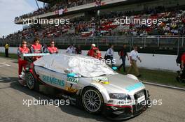 23.09.2007 Barcelona, Spain,  Car of Tom Kristensen (DNK), Audi Sport Team Abt Sportsline, Audi A4 DTM - DTM 2007 at Circuit de Catalunya