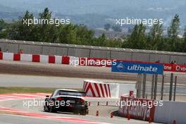 23.09.2007 Barcelona, Spain,  retirement from the race by Mattias Ekstrom (SWE), Audi Sport Team Abt Sportsline, Audi A4 DTM - DTM 2007 at Circuit de Catalunya