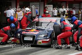 23.09.2007 Barcelona, Spain,  Pitstop practice at the Audi Sport Team Abt Sportsline team. - DTM 2007 at Circuit de Catalunya