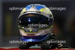 13.10.2007 Hockenheim, Germany,  Helmet of Alexandros Margaritis (GRE), stern AMG Mercedes C-Klasse 2006. - DTM 2007 at Hockenheimring
