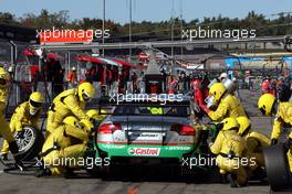14.10.2007 Hockenheim, Germany,  PIT STOP, Marcus Winkelhock (GER), TME, Audi A4 DTM - DTM 2007 at Hockenheimring