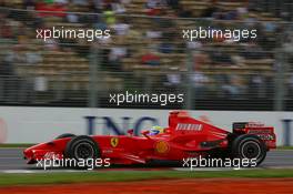 16.03.2007 Melbourne, Australia,  Felipe Massa (BRA), Scuderia Ferrari, F2007 - Formula 1 World Championship, Rd 1, Australian Grand Prix, Friday Practice