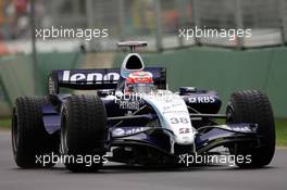 16.03.2007 Melbourne, Australia,  Kazuki Nakajima (JPN), Test Driver, Williams F1 Team, FW29 - Formula 1 World Championship, Rd 1, Australian Grand Prix, Friday Practice