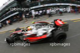 16.03.2007 Melbourne, Australia,  Lewis Hamilton (GBR), McLaren Mercedes - Formula 1 World Championship, Rd 1, Australian Grand Prix, Friday Practice