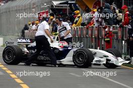 16.03.2007 Melbourne, Australia,  Robert Kubica (POL),  BMW Sauber F1 Team - Formula 1 World Championship, Rd 1, Australian Grand Prix, Friday Practice