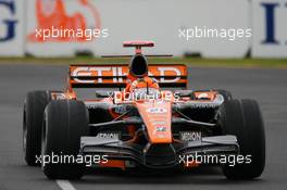 16.03.2007 Melbourne, Australia,  Christijan Albers (NED), Spyker F1 Team, F8-VII - Formula 1 World Championship, Rd 1, Australian Grand Prix, Friday Practice