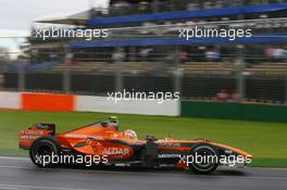 16.03.2007 Melbourne, Australia,  Adrian Sutil (GER), Spyker F1 Team, F8-VII - Formula 1 World Championship, Rd 1, Australian Grand Prix, Friday Practice