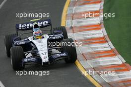 16.03.2007 Melbourne, Australia,  Alexander Wurz (AUT), Williams F1 Team, FW29 - Formula 1 World Championship, Rd 1, Australian Grand Prix, Friday Practice