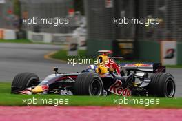 16.03.2007 Melbourne, Australia,  David Coulthard (GBR), Red Bull Racing, RB3 - Formula 1 World Championship, Rd 1, Australian Grand Prix, Friday Practice