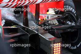 16.03.2007 Melbourne, Australia,  CAR of Kimi Raikkonen (FIN), Räikkönen, Scuderia Ferrari /  gear box, rear wing - Formula 1 World Championship, Rd 1, Australian Grand Prix, Friday Practice