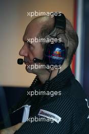 16.03.2007 Melbourne, Australia,  Adrian Newey (GBR), Red Bull Racing (ex. McLaren), Technical Operations Director - Formula 1 World Championship, Rd 1, Australian Grand Prix, Friday Practice