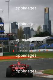 16.03.2007 Melbourne, Australia,  Kimi Raikkonen (FIN), Räikkönen, Scuderia Ferrari, F2007 - Formula 1 World Championship, Rd 1, Australian Grand Prix, Friday Practice